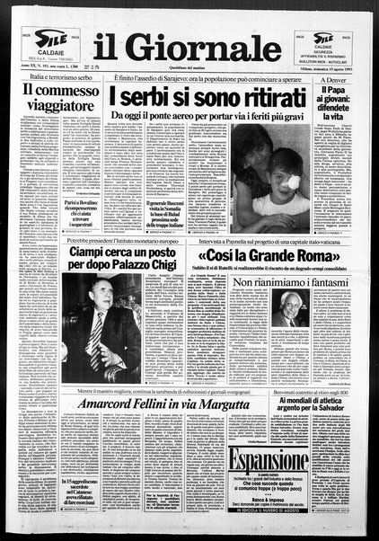 Il giornale : quotidiano del mattino